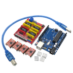 CNC Shield DRV8825 V3 V4 Engraving Machine 3D Printer/ A4988 Driver Expansion Board For Arduino + NANO 3.0 UNO R3 With USB Cable