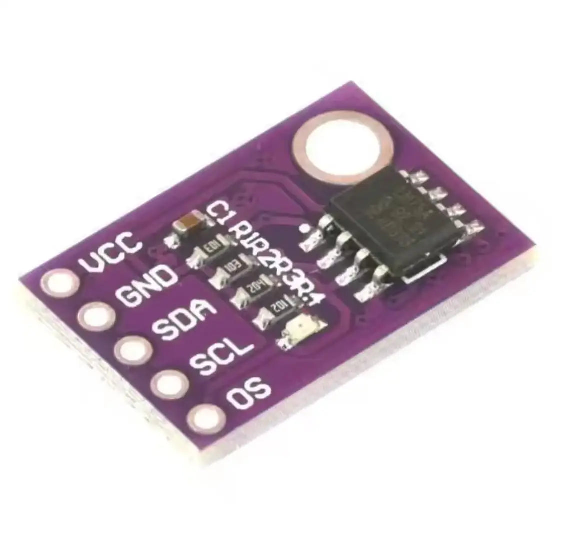 LM75 Temperature Sensor Module High Speed I2C IIC Interface High Precision Development Board For Arduino LM75A