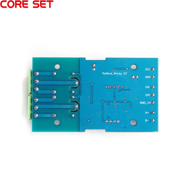 Modbus RTU Relay Module 1 2 4 Channel 7-24V RS485 TTL UART Output 12V Input 485 Communication TTL Pin Modbus-Rtu Anti-reverse