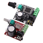 PAM8610 Digital Power Amplifier Board 2x15w Dual Channel Stereo Mini Class D 12V Mini Hi-Fi Audio Stereo Module 2X10W