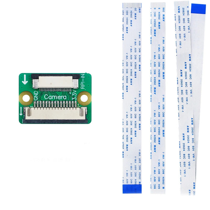 Applicable For Raspberry Pi 5 DSI Display Cable And CSI Camera Cable Adapter Board 15Pin To 22Pin Enhanced Signal Transmission