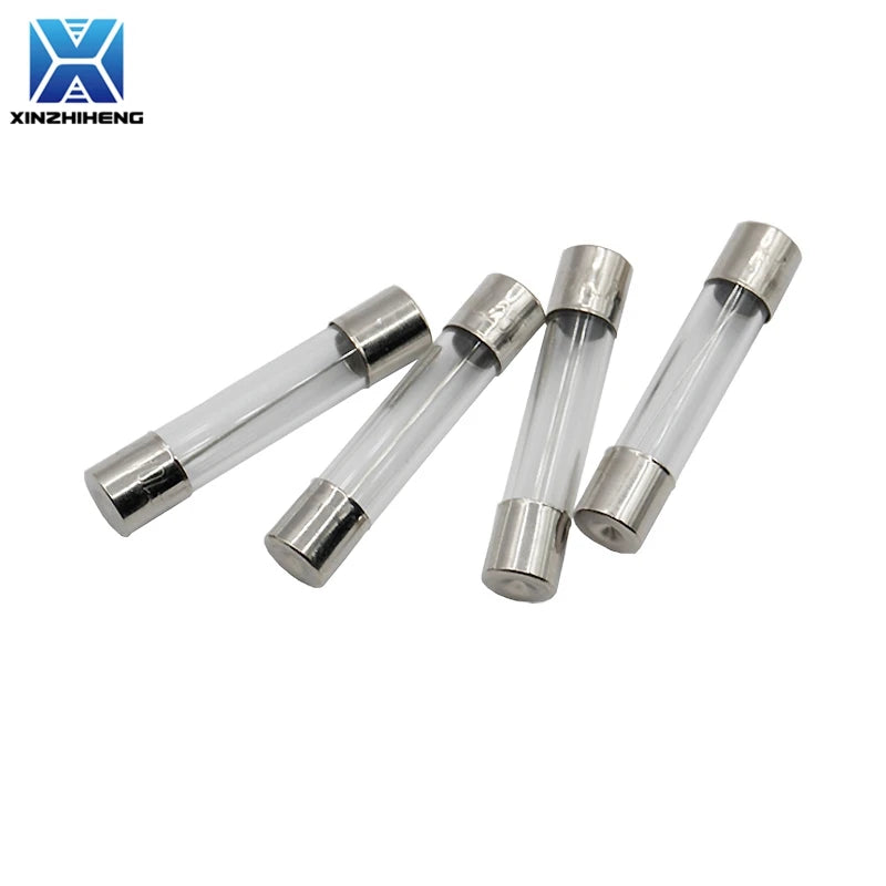 10pcs 5*20mm 6*30mm Glass and Ceramic Fuse 250V Fast Blow 0.1A 0.2A 0.5A 1A 2A 3A 3.15A 4A 5A 6A 8A 10A 15A 20A 25A 30A AMP FUSE