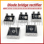 2PCS KBPC3510 KBPC5010 KBPC2510 KBPC1510 KBPC1010 KBPC6010 KBPC8010 Bridge rectifier brand new 80A 60A 50A 35A 25A 15A 10A 1000V