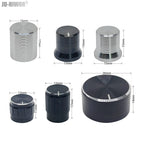 2pcs Tone Top 6mm Shaft Guitar Volume Aluminum Knob For Potentiometer Volume Control Rotary Knobs Diameter 13mm 15mm 26mm