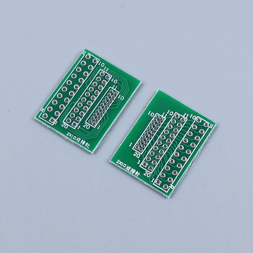 1/5/10PCS 1.27mm 2.0mm 2.54mm Pitch Transfer Plate Converter Single Double Row Pin PCB PCI Adapter Board