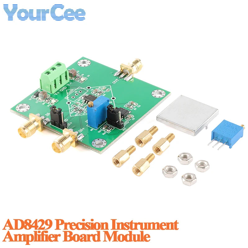 AD8421 Micro Signal Voltage Amplification Board Single Precision Instrument Amplifier Module AD8429 AD620 AD623 INA114 Type