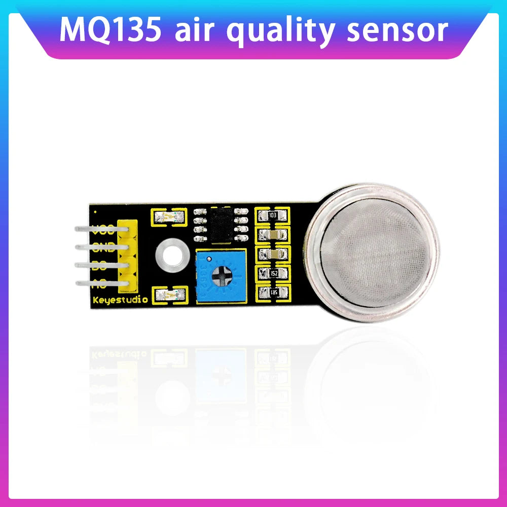 Keyestudio MQ Series Sensor Gas Sensor MQ-2 MQ-3  MQ-5 MQ-135  MQ-6 MQ-8  MQ-7 Module  for Arduino Sensor DIY Electronic Projec