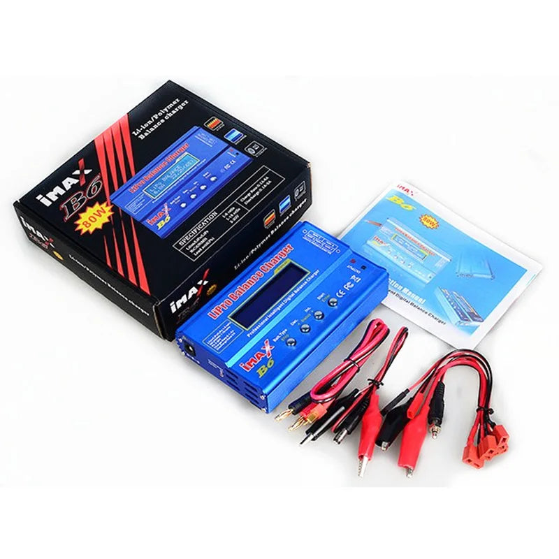 IMAX B6AC RC B6 AC Nimh Nicd Lithium Battery Balance Lipo Battery Charger Balance Discharger with Digital LCD Screen