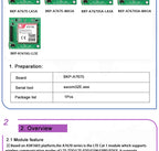 1pc New Push Nano SIM 4G CAT1 A7670G Breakout Development Kits for Global Bands