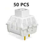 Kailh Box White DIY Custom Mechanical Keyboard Clicky White Compatible Cherry MX SMD RGB 3 Pins Tactile Switch