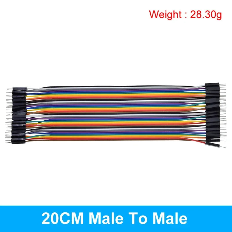 40PIN Cable Dupont Line 10cm 20cm 30cm Male to Male Female to Female Male to FeMale Jumper Dupont Wire Cable For PCB DIY KIT