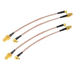 10PCS/LOT SMA to MMCX Cable RP-SMA / SMA Female to MMCX Male Straight 180°/ Right Angle 90° PLUG RG178 Pigtail RF Coaxial Jumper