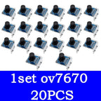 1PCS  OV7670 camera module Supports VGA CIF auto exposure control display active size 640X480 for Arduino