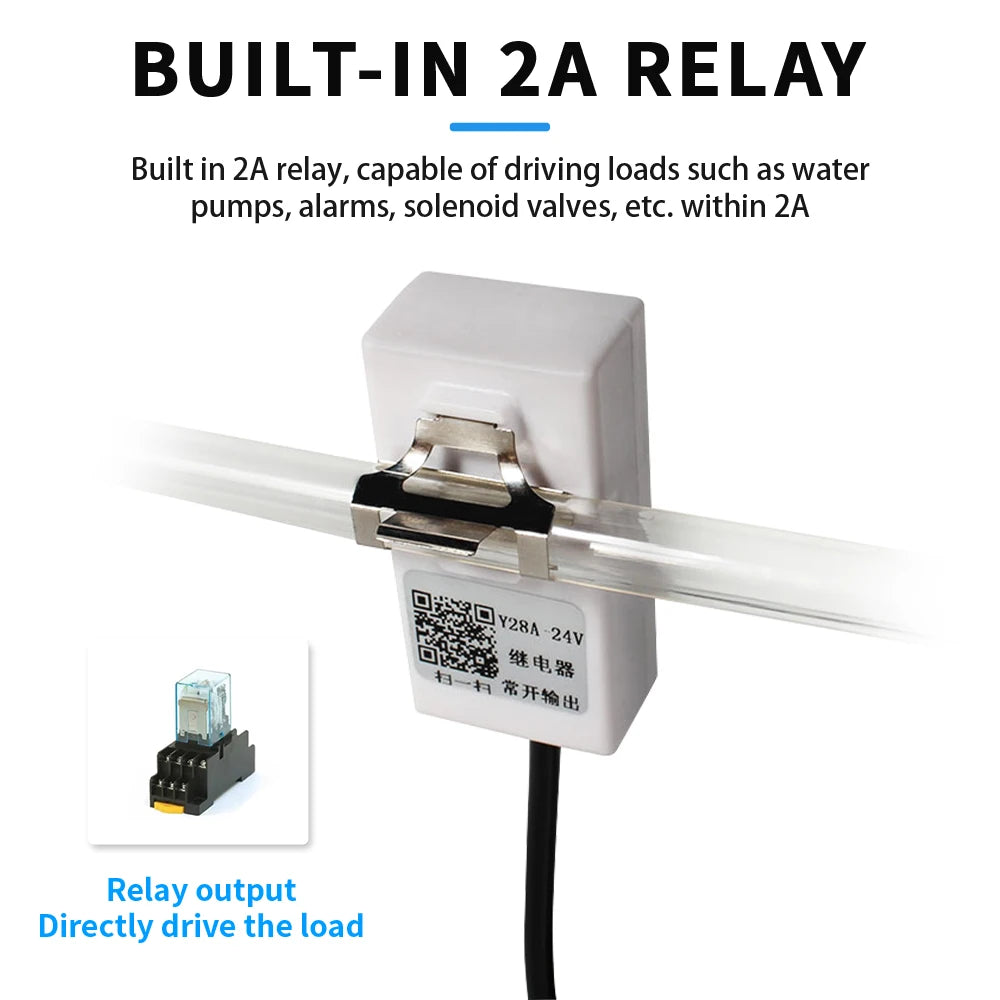 5V/12V/24V  XKC-Y28A-NC/NO/RS485 Capacitive Liquid&Water Level Sensor With XH2.54 Connector+50cm Lines for Arduino DIY Projects