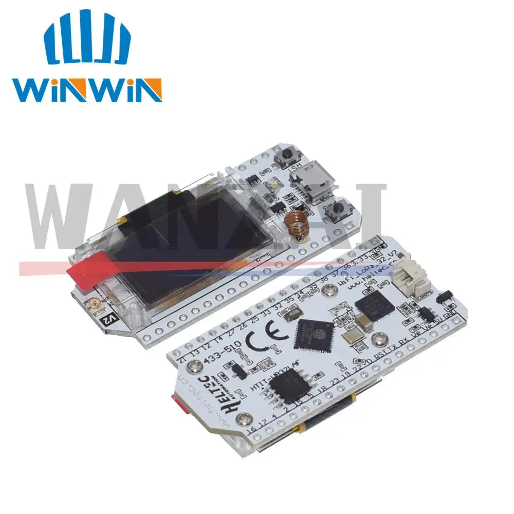 SX1276 SX1278 ESP32 LoRa 868MHz/915MHz/433MHz 0.96 Inch Blue OLED Display Bluetooth WIFI Kit 32 Development Board