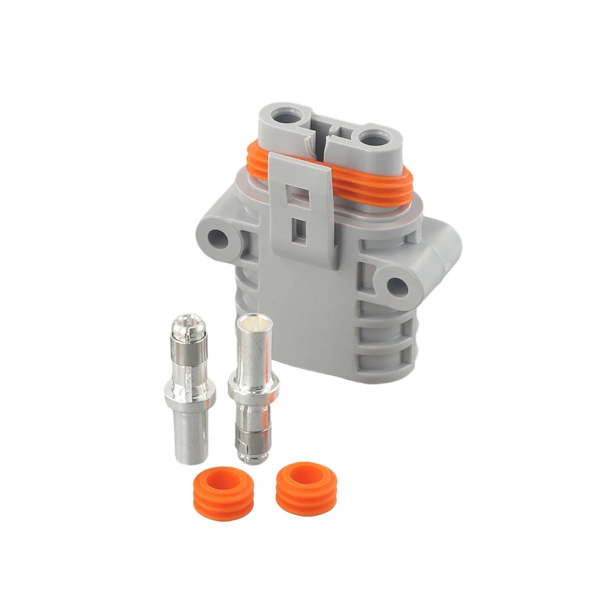  Male Female Connector FOR Anderson- 50Amp 600V 6 AWG Grey Forklift Cable Power Connectors Plug- Solar Panel Wire Connector