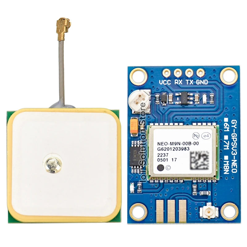 GY-GPSV3-M8N 6M M9N NEO-M9N M8T F10N  GPS BDS GNSS Module with Active Ceramic Antenna NEO-M9N-00B-00 NEO M9N NEOM9N GY-GPSV3-NEO