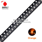 SAMIROB 100pcs/Lot 0805 SMD LED White Ice Blue Red Blue Yellow Green Orange Warm White Pink Purple RGB 2012 Light Emitting Diode