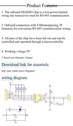 TTL to RS485, RS485 to TTL, USB to 485, industrial-grade microcontroller, automatic hardware flow control