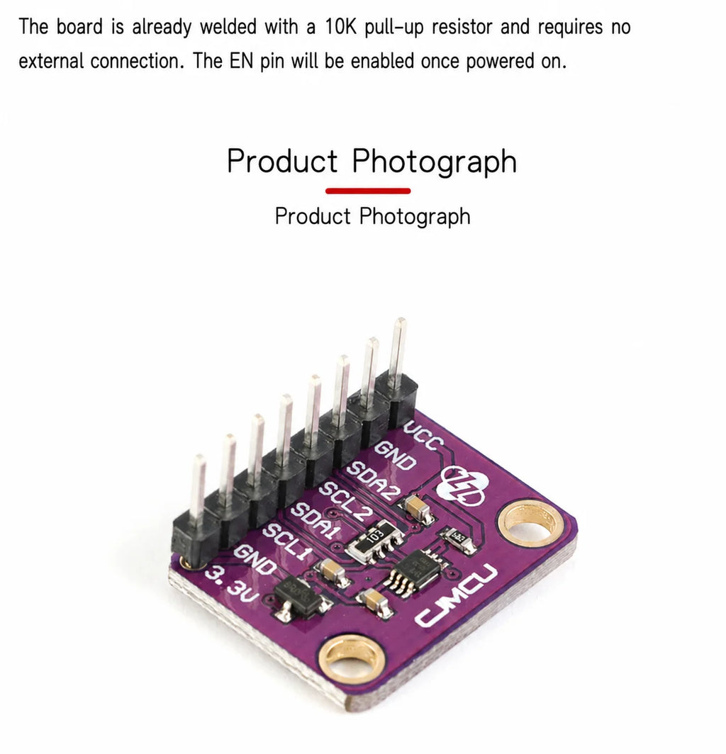 5pcs PCA9306 Bidirectional I2C Level Shifter Module IIC Voltage Converter/I2C