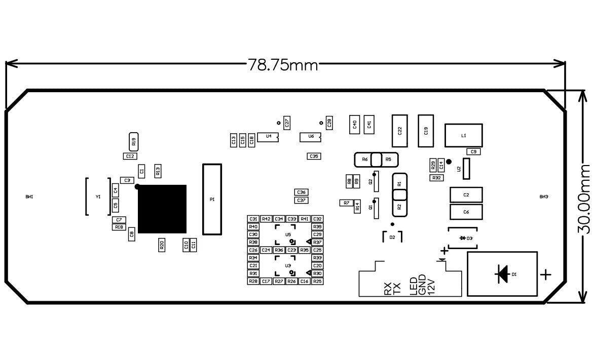 24GHz Microwave Motion Sensor 200m Vehicle Human Detection TTL Long Range Presence Sensor for Traffic Security System