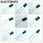 10pcs Mylar Film Capacitor 100V 2A 220pF~0.47uF 5% (2A221J~2A474J) Polyester Film capacitor