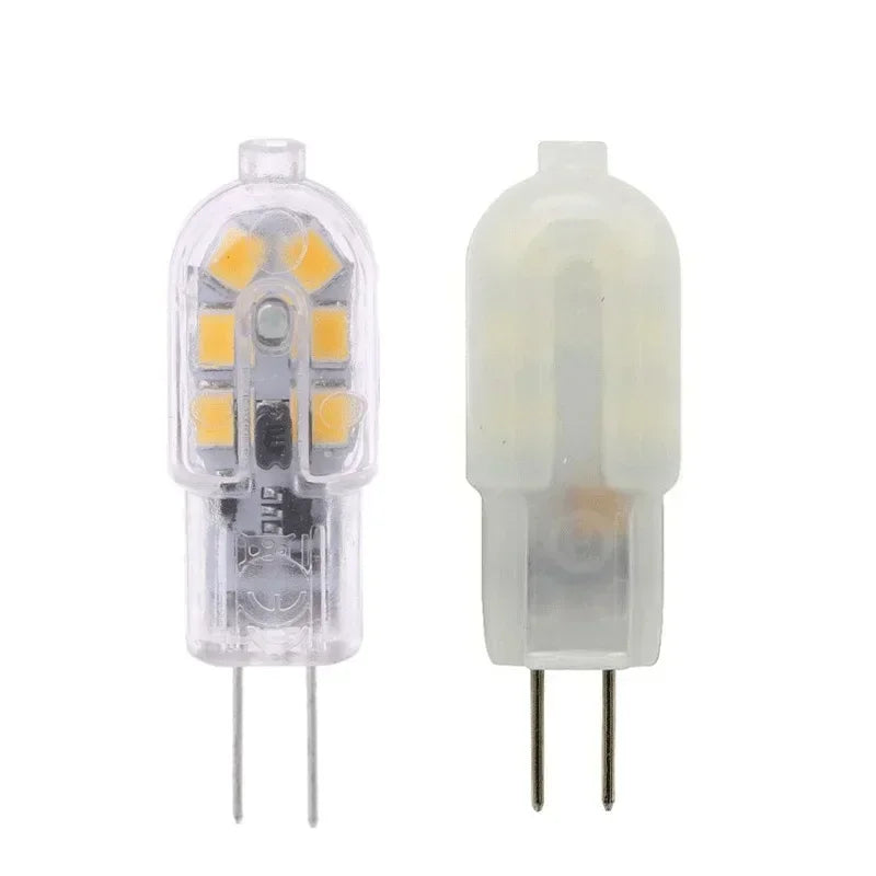 10 Pack G4 12V Led Light Bulb LED Lamp 12LED Replace 30W T3 JC Halogen Bulbs Warm White 3000K Natural White 4000K 6000K