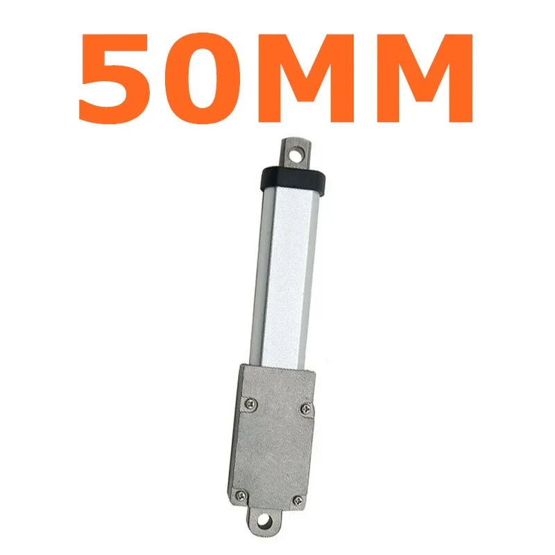 6V 12V 24V Micro New Linear Actuator DC Motor 30/50/75/100/150mm Stroke Customized 188N for Remote Controls Robotics Automation