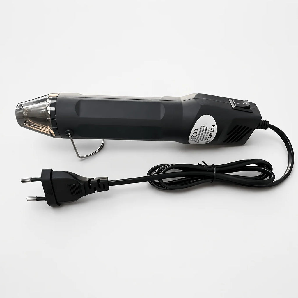 Mini Heat Gun for Heat Shrink Tubing, 220–230V EU Plug Electric Hot Air Gun for Cable Repair, DIY Crafts and Shrink Film