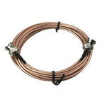 Uvusee 3M/5M/10Meters BNC Male To BNC Male RG316 Pigtail Cable RF Coaxial Cables CCTV HD SDI Camera Video Signal Transmission