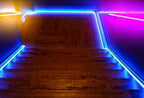 10m 30m 100m 220V LED Neon RGB Strip Light with 1500W EU Power Plug Dimmable Led Ribbon Waterproof For Outdoor Garden Lighting