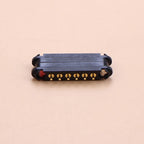 1Set 2.5/2.54 MM Pitch Spring Loaded Male Female 2P 3 4 5 6 7 8  Pole Through Holes PCB BTB Connector 2A DC Magnetic Pogo Pin