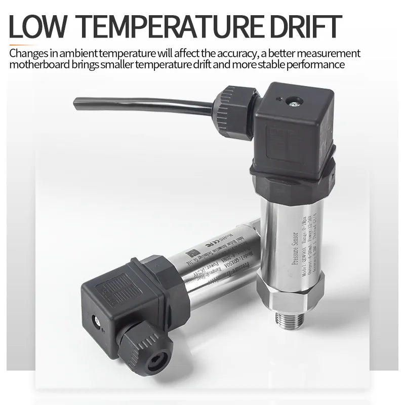 Pressure Transmitter M20*1.5 Pressure Transducer 0-10V 4-20mA RS485 10bar 20bar 300bar Pressure Sensor Transmitter