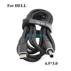 1PCS 100W 5A PD to DC 5.5*2.1 5.5*2.5 7.4*5.0 4.5*3.0 Decoy Trigger Adapter Cable TYPE-C PD Decoy Line Charging Notebook Charger
