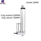 NEW Electric Linear Actuator 200mm 150mm100MM 12V/24V DC Motor Stroke Linear Motor Controller 100/150/200/300/500/700/900/1000N