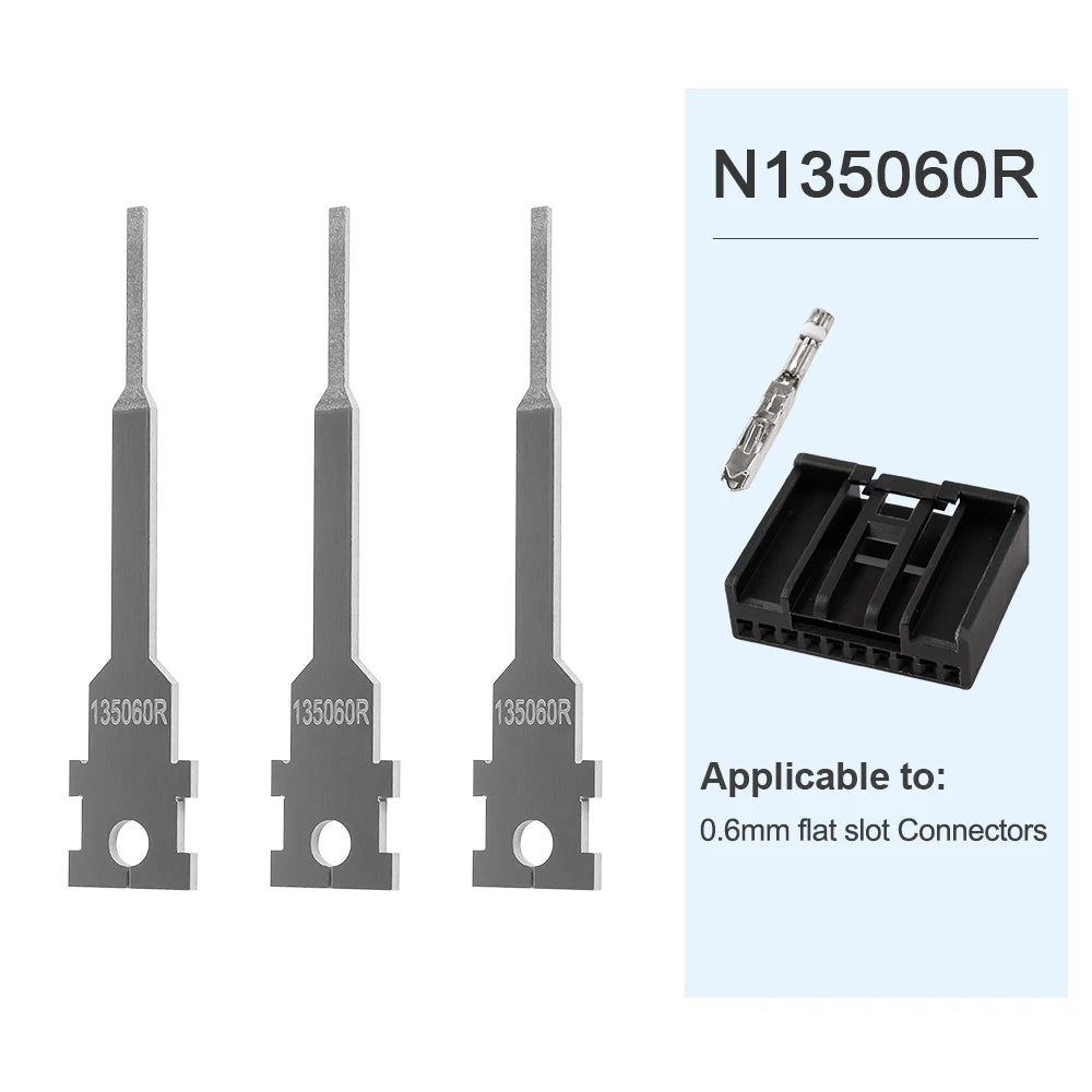 JRready Replacement Tip Kit for Extraction Tool &Terminal Release Tool for Deutsch,AMP/TE,Molex,Delphi,JST,Harting Connectors