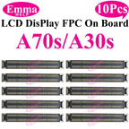 EmmaHelp FPC Connector Display Screen For Samsung LCD FPC A51 A50 A70s A40 A30S A21 A20S A10S M12 M14 M15 M16 On Motherboard