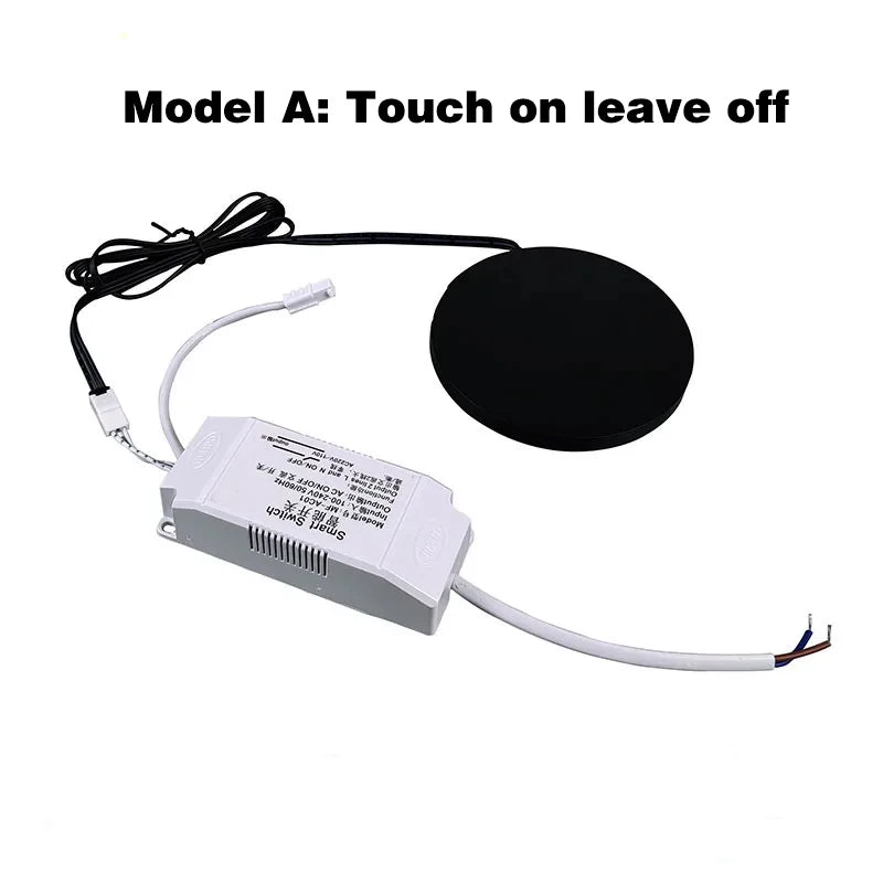 110-220V Wooden Touch Sensor Switch Penetrable Switch Sensor LED Control Switch for 220V Smart Home LED Lighting