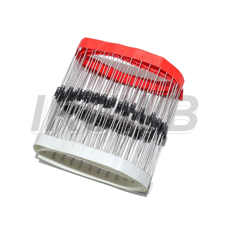 100PCS IN5819 Diodes DO-41 1A 40V Schottky diode 1N5819
