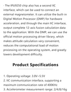 ZY MPU9250 9-Axis IMU Sensor Module Accelerometer Gyroscope Magnetometer I2C Digital Attitude Sensor For Arduino