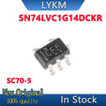 20/Piece New Original SN74LVC1G14DCKR SC70-5 Screen printing CF5 CFK CF* Trigger the inverter logic chip In Stock