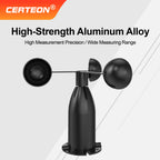 Ultrasonic Wind Sensor Anemometer Module 0‑2V 5V 10V 4‑20mA RS485 NPN PNP Multi‑Output Industrial Weather Station Sensor