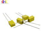 20pcs 100V Correction Capacitor 1nF 2.2nF 4.7nF 10nF 22nF 47nF 100nF 104K 0.1uF 220nF 470nF 1uF Polypropylene Film Capacitance