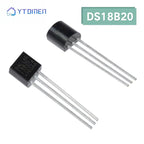 5/10PCS DS18B20 Temperature Sensor DS 18B20 TO-92 Programmable Digital Thermometer Sensors Chip for Arduino IC Accessory