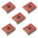 5pcs DRV8833/TB6612FNG Dual Stepper Motor Driver Module H-bridge Board DC motor controller for Arduino, Raspberry Pi, ESP32