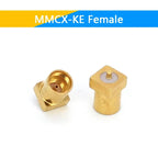 1-10PCS MCX MMCX Male Female PCB Mount Straight RF Coax Connector Right Angle 90-Degree Goldplated Welding Terminal
