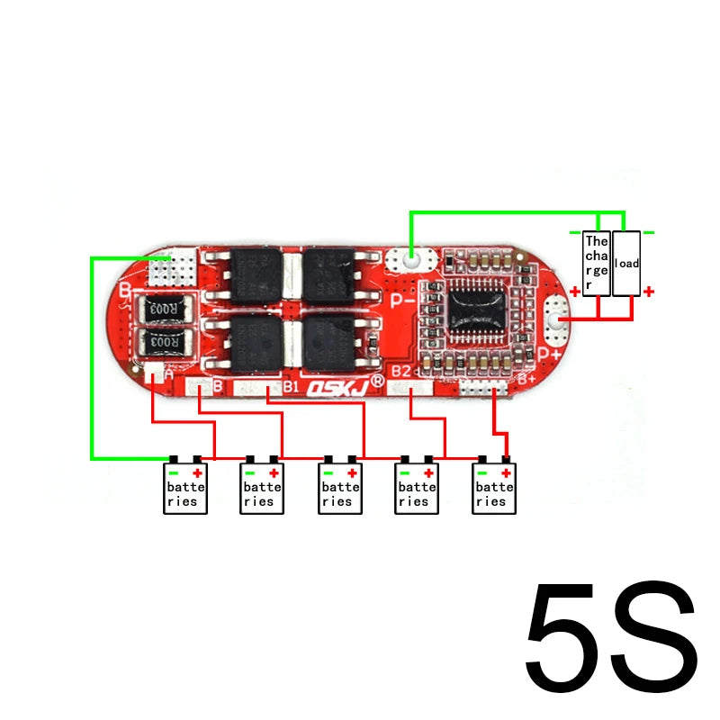 3S 25A 18650 Li-ion BMS Board 11.1V/12.6V Power Tools E-Bike E-Scooter Raspberry Pi Arduino DIY Kit Power Bank TP4056 LM2596