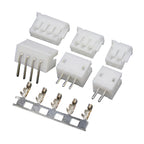 10 Sets JST ZH 1.5mm Wire Connectors, Male Plug & Female Socket Kit (2/3/4/5/6/7/8/10 Pin) Plastic Shell Terminals