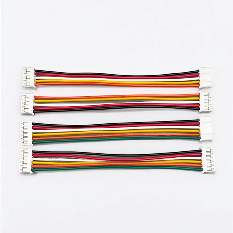 5Pcs PH2.0 Connector Cable 26AWG 10/20/30cm Double Head Terminal Wire, Same/Reverse Side Jumper Cable for Arduino Electronics