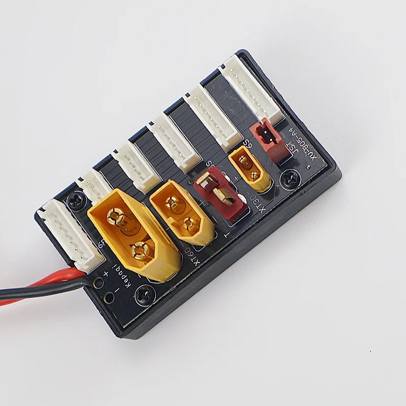 XT30 XT60 XT90 JST T Plug 2-6S Parallel Charging Board Lipo Battery Charger Connector for Imax B6 B6AC ISDT Q6 Lite Charger